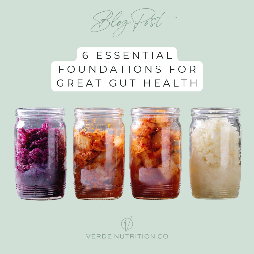 healthy foods in jars