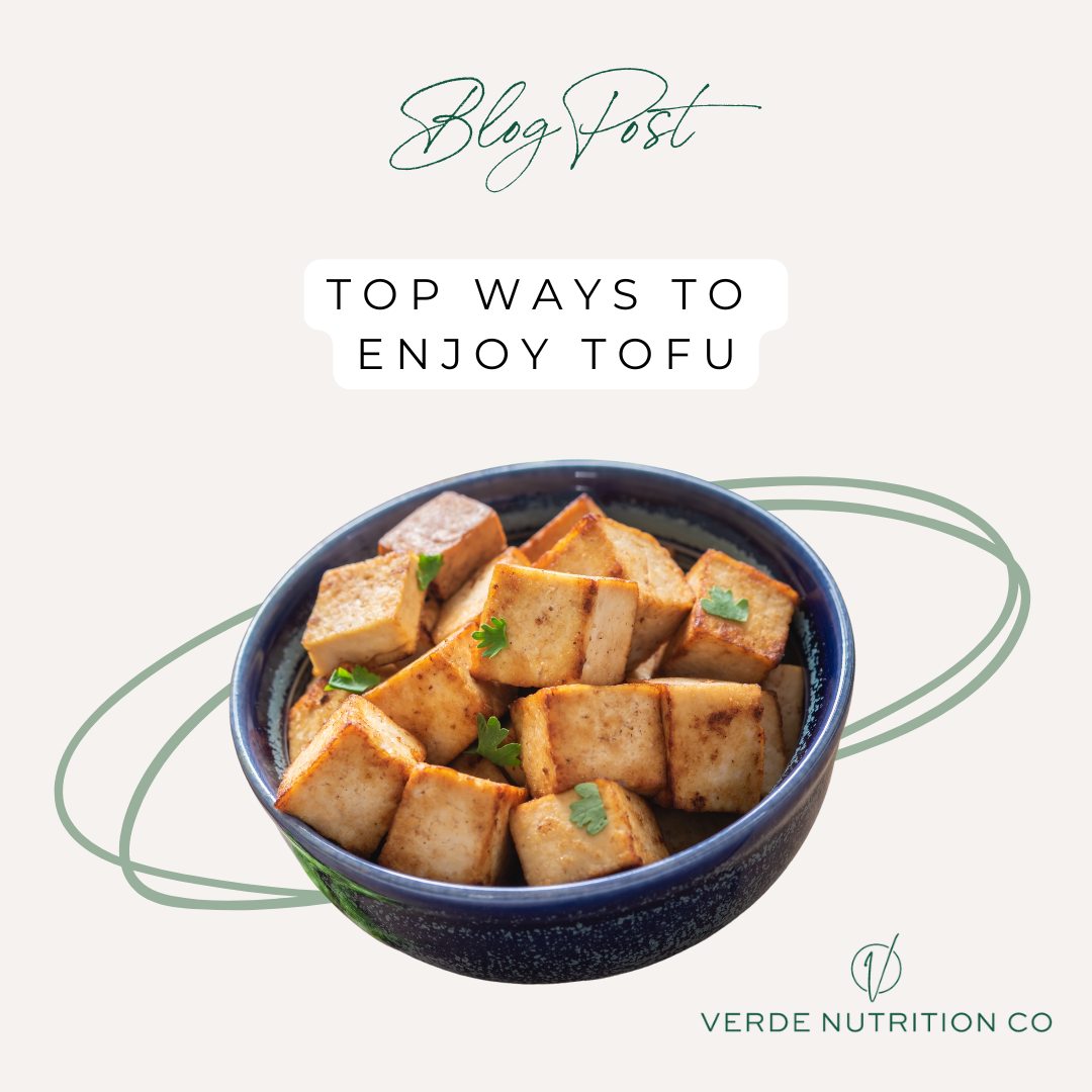 a bowl of tofu