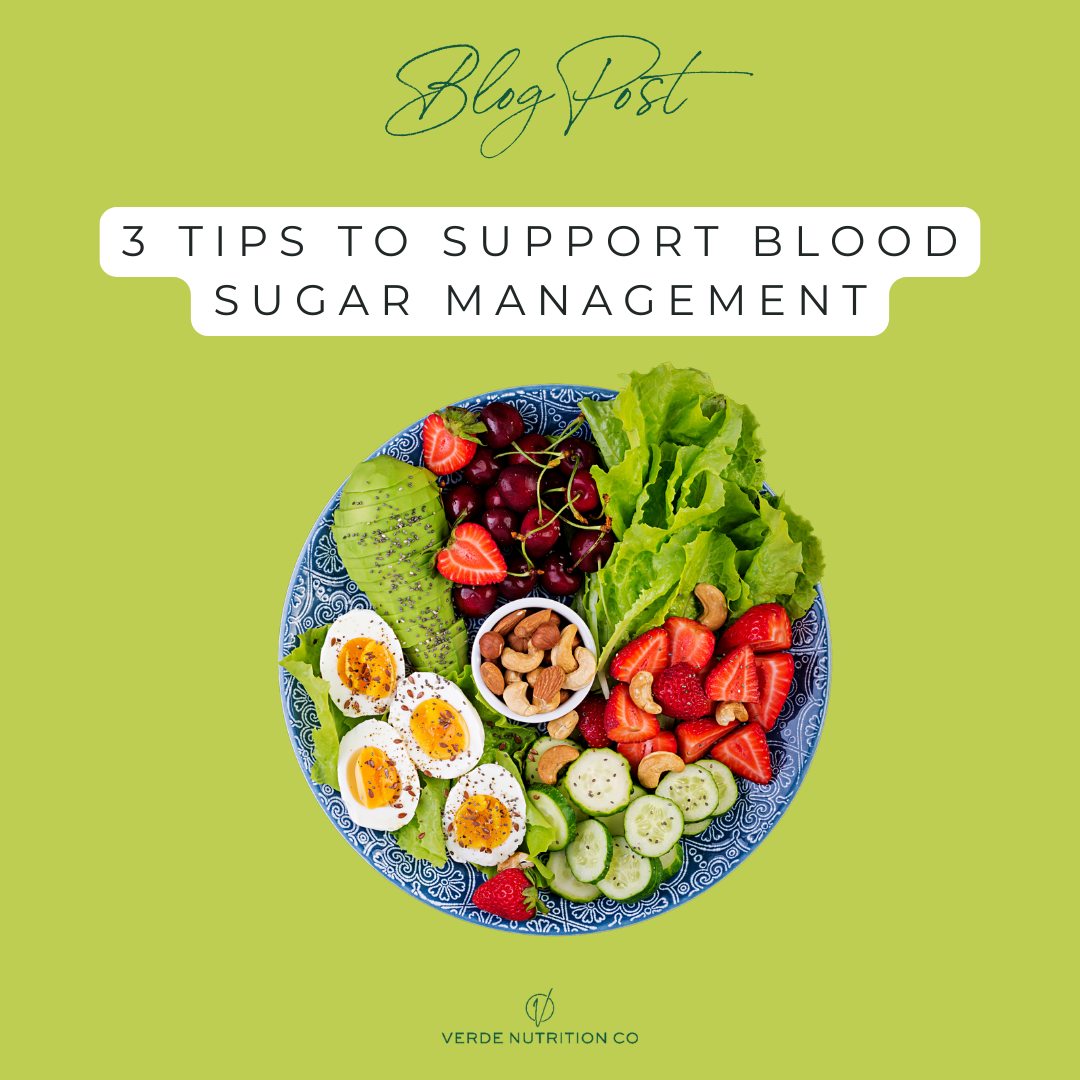 a plate of healthy foods to lower blood sugar